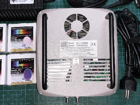 STL1100 MONOCHROME+ FILTRES HaLRGB+MOAG