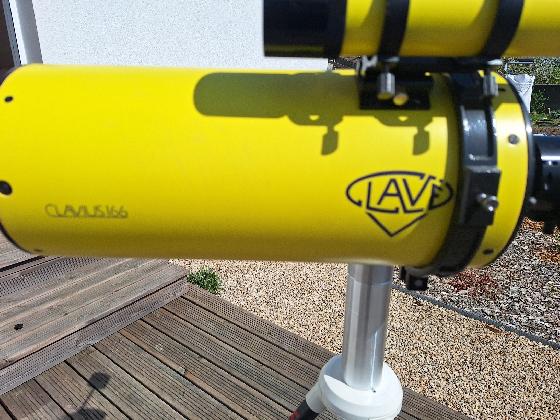 Clavius 166 + azgti + trépied vixen