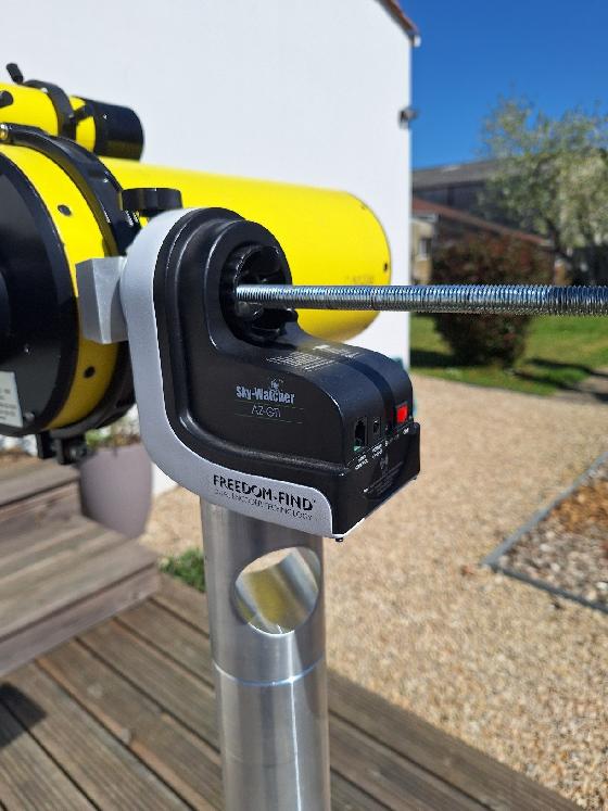 Clavius 166 + azgti + trépied vixen