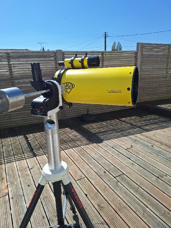 Clavius 166 + azgti + trépied vixen