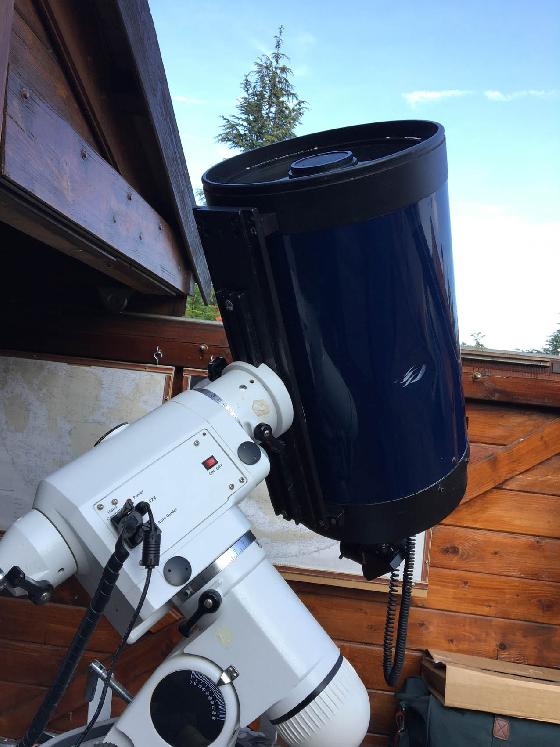 Meade LX 50 EMC 254 mm sur pro Eq6 goto 
