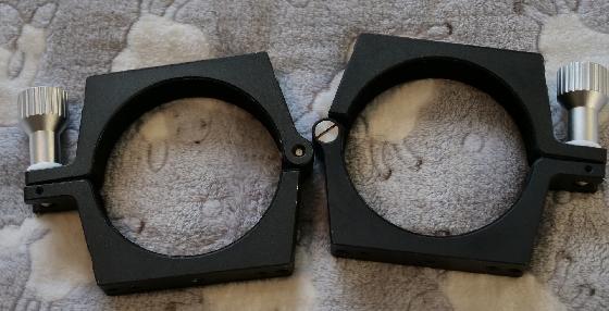 Vends Anneaux lunette 80 William Optics - Haute qualité