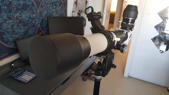 APO TELEVUE 85 IVOIRE + COLLIER SATIN 3"