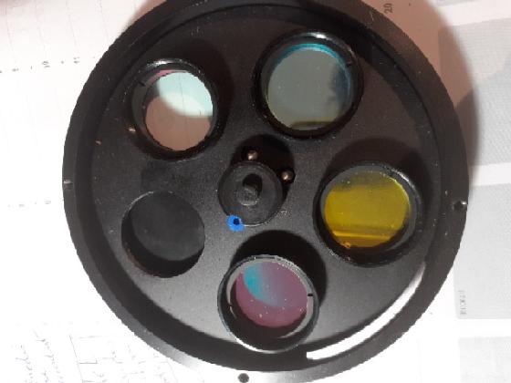 roue a filtre 5 place manuelle + filtre LRVB