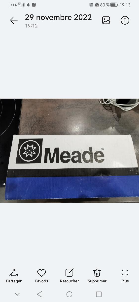 Meade Zéro Shift Focuser