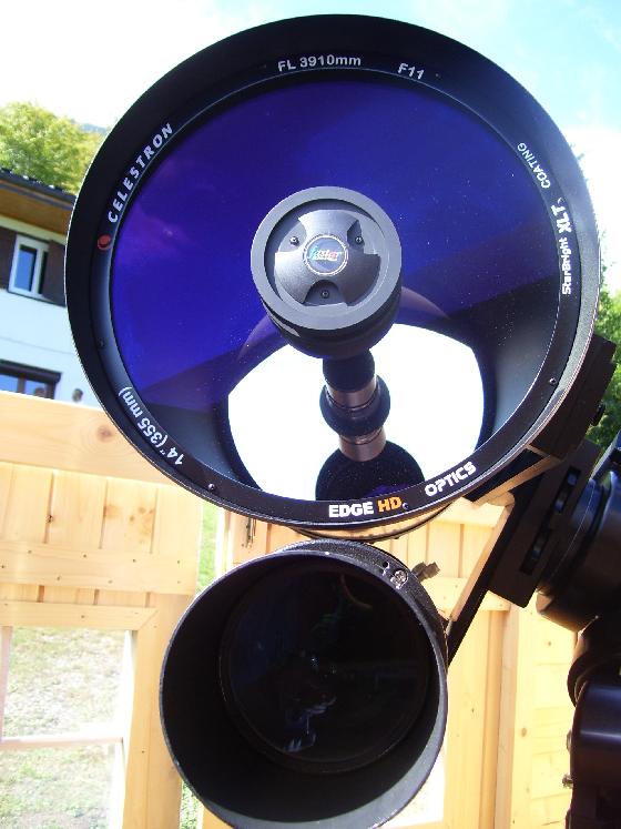 C14 Edge HD + Réducteur 0,74x + Hyperstar