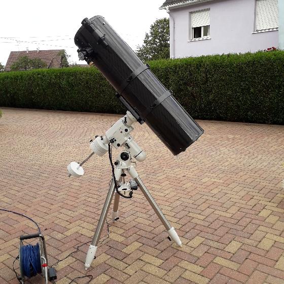 Télescope TS 1254/250 tube carbone + eq6