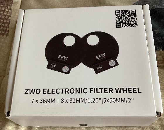 Roue à filtre 2" ZWO EFW