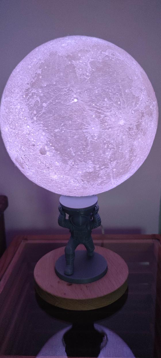 Lampe lune 