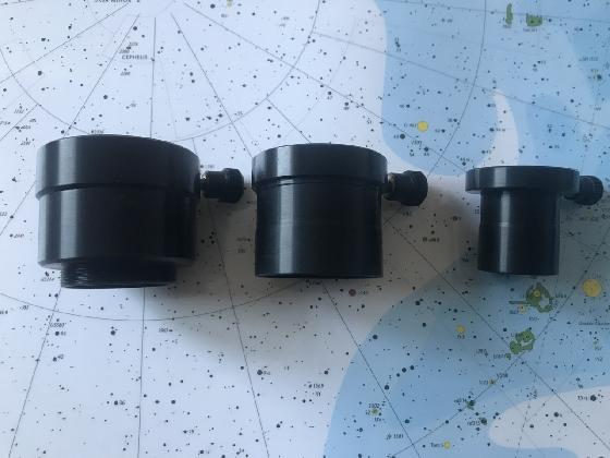 Différentes pièces pour Zeiss