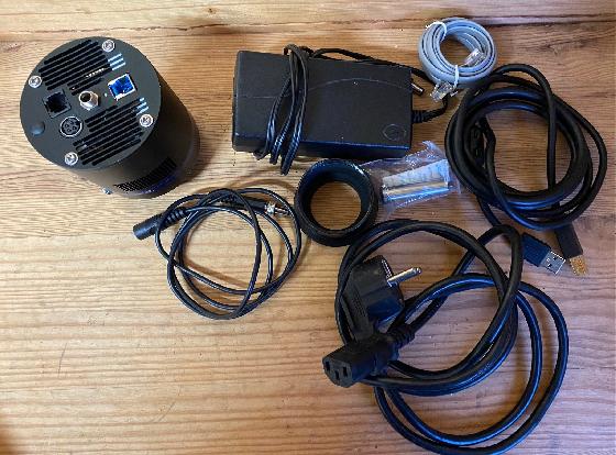 Ensemble caméra QHY163m + QHYCFW2-M-US +QHY OAG-M