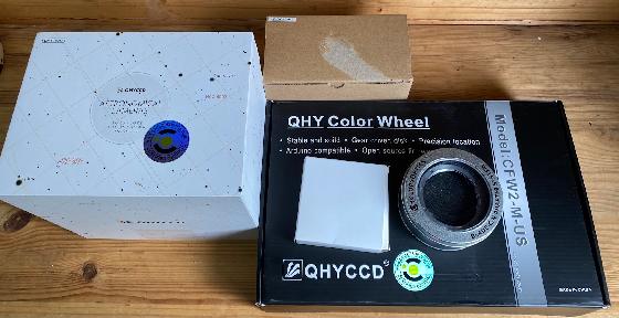 Ensemble caméra QHY163m + QHYCFW2-M-US +QHY OAG-M