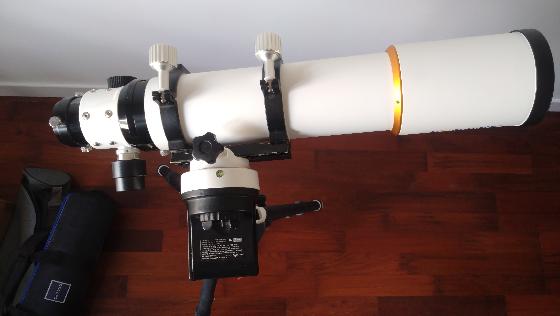 Lunette 80ed sur monture GoTo WiFi AZ-GTI