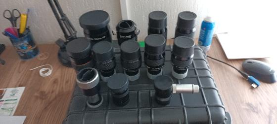 Valise avec oculaires