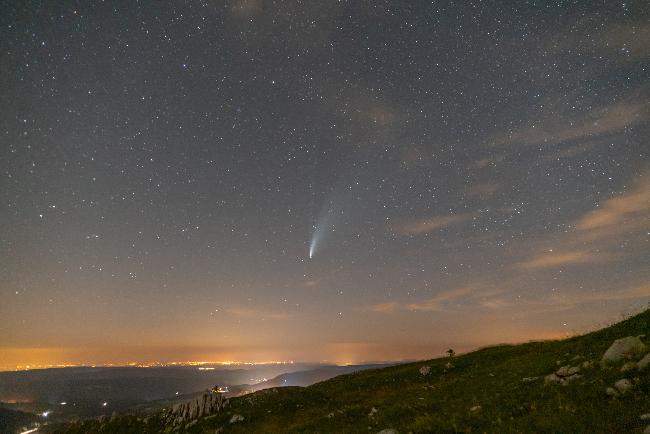 NEOWISE dans le Jura