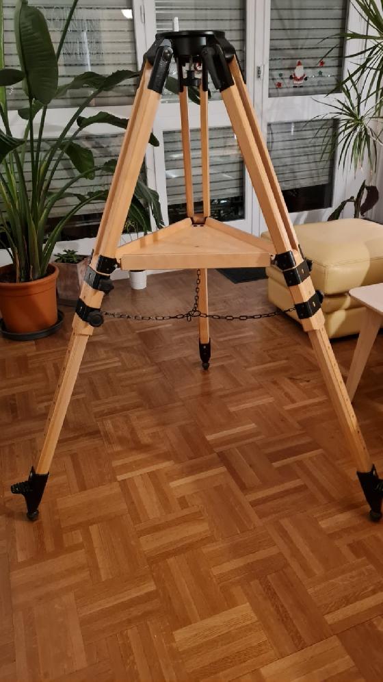 Trépied Berlebach UNI18 pour monture Eq5-HEQ5