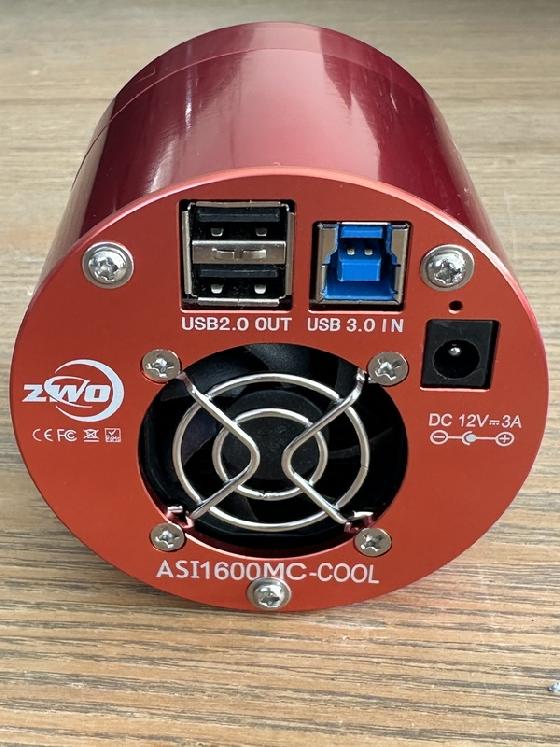 Caméra d’astronomie ZWO ASI1600MC Cooled – Très bon état