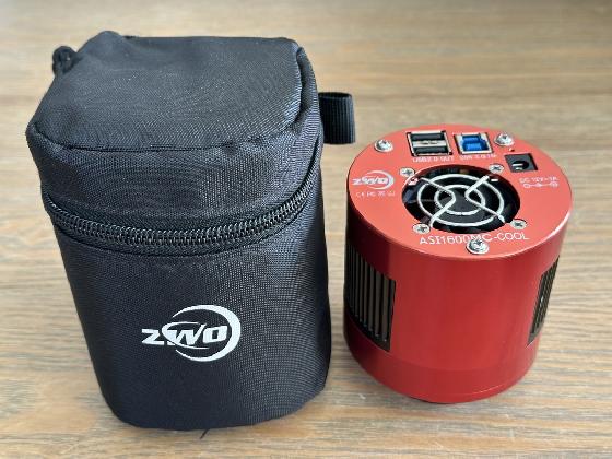 Caméra d’astronomie ZWO ASI1600MC Cooled – Très bon état