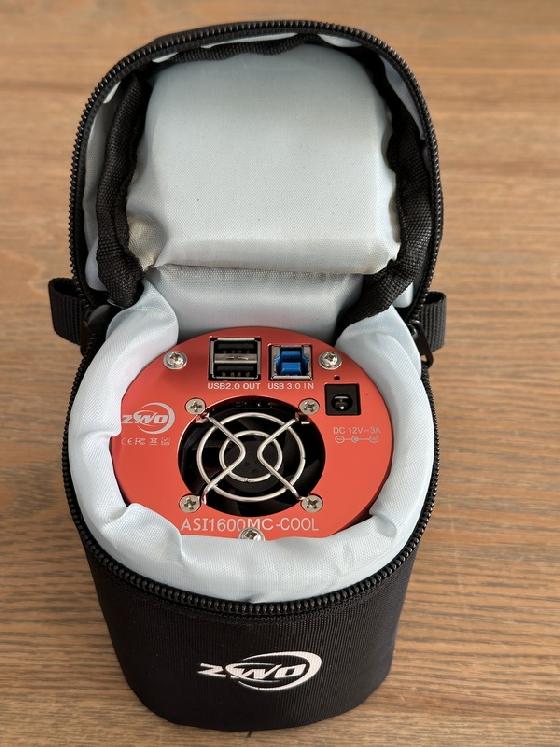 Caméra d’astronomie ZWO ASI1600MC Cooled – Très bon état