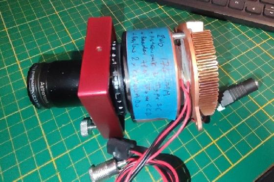 ZWO ASI 174mm, filtre Ha 7nm, filtre Ltype 2C, tilter