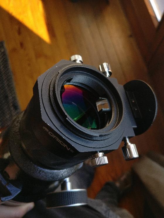 Lunette Orion 80ED+correcteur Orion+DO Orion