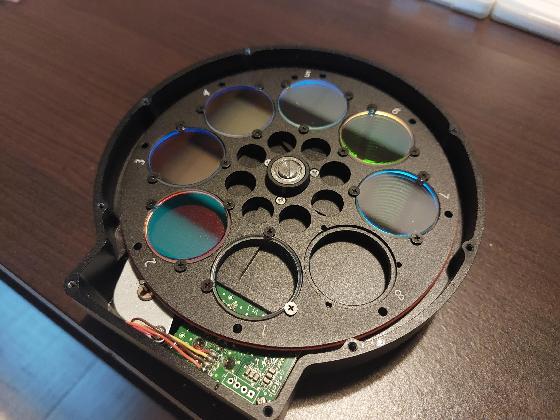 Roue filtre et filtre zwo LRGBSHO