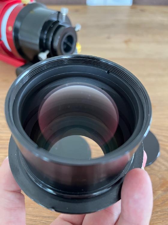 Sharpstar 76EDPH et réducteur 0,82x