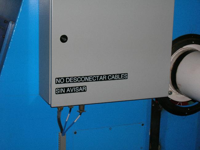 Gemini Sud : "Ne pas débrancher les câbles sans prévenir". Chili, 2011