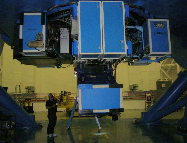 Instrumentation du Gemini Sud, Chili, 2011