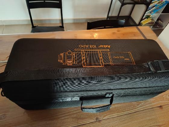 Askar 103/700 APO avec 1.0x et 0.8x