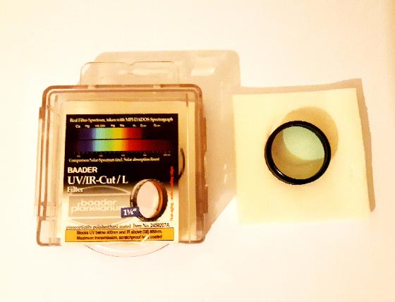 Filtre Baader L (UV/IR-Cut-CCD) en 1.25”