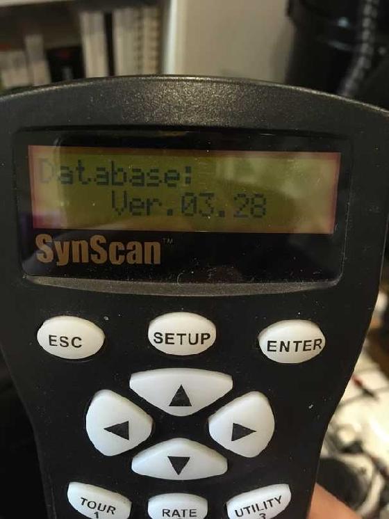 Raquette Orion Synscan v3 + support + câble