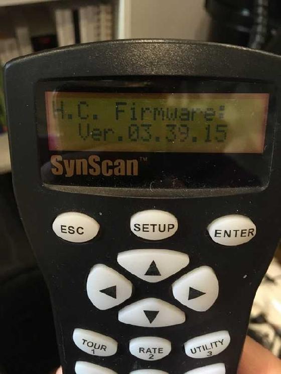 Raquette Orion Synscan v3 + support + câble