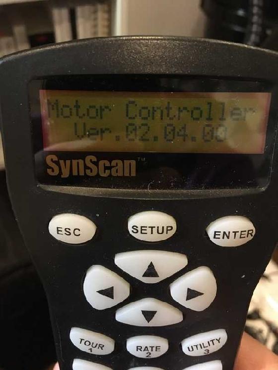 Raquette Orion Synscan v3 + support + câble