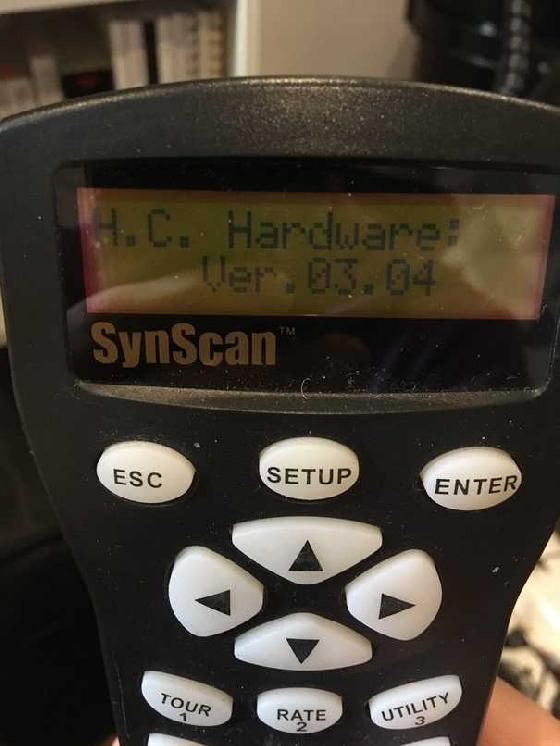 Raquette Orion Synscan v3 + support + câble