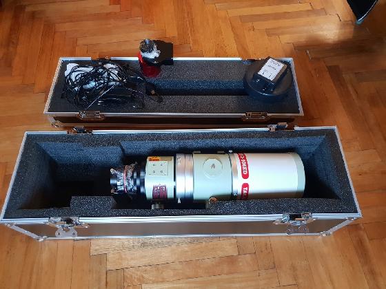 FSQ 106 ED et sa motorisation Starizona