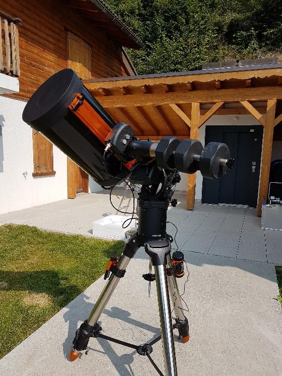 Celestron C14 neuf + monture CGE PRO + Accessoires!