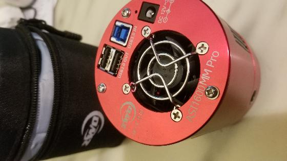 Caméra ZWO ASI 1600 MM Pro Monochrome refroidie