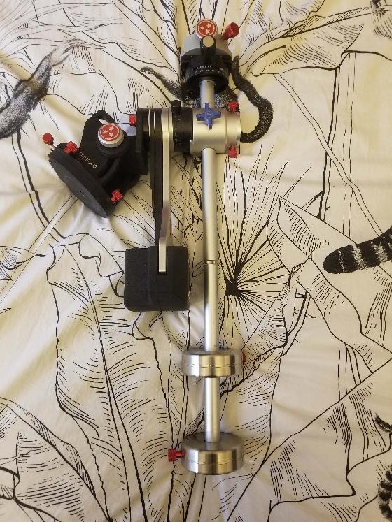 Monture nomade Fornax Mount Lightrack II avec table FMW 200