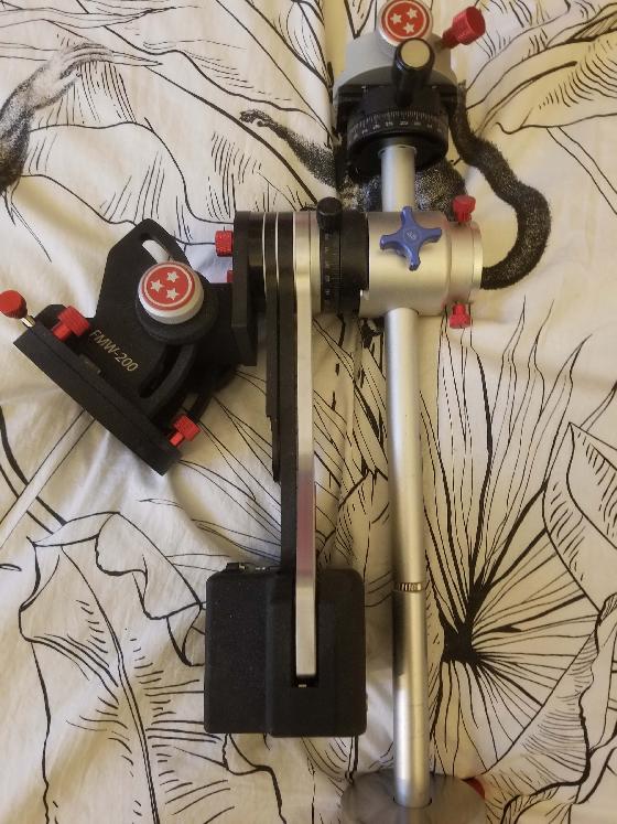 Monture nomade Fornax Mount Lightrack II avec table FMW 200