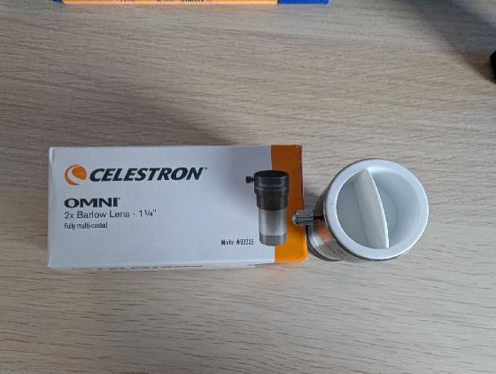 Barlow Celestron Omni X2