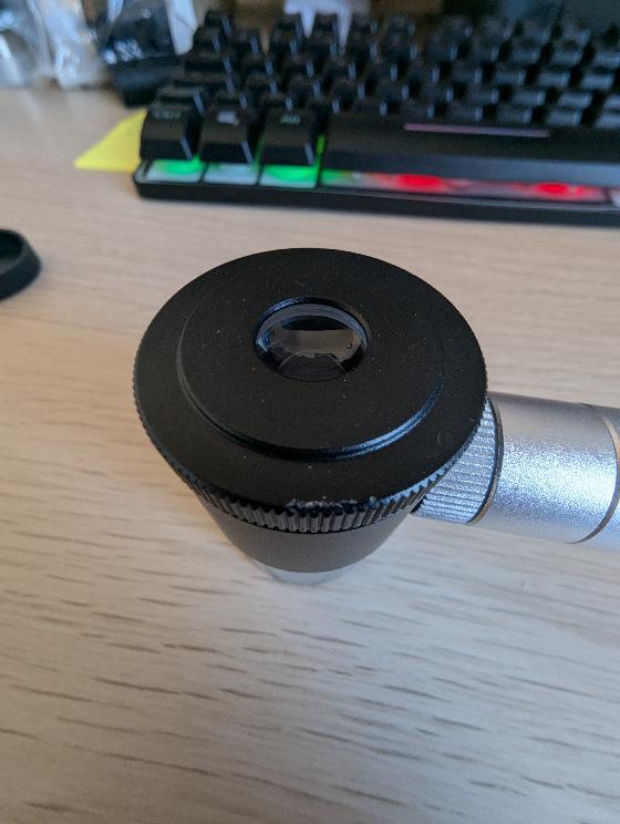 Oculaire Réticulé Plossl 12,5mm Éclairé 1,25''