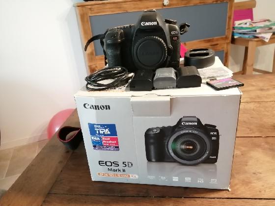Boitier Canon 5d Mark II Astrodon et accessoires 