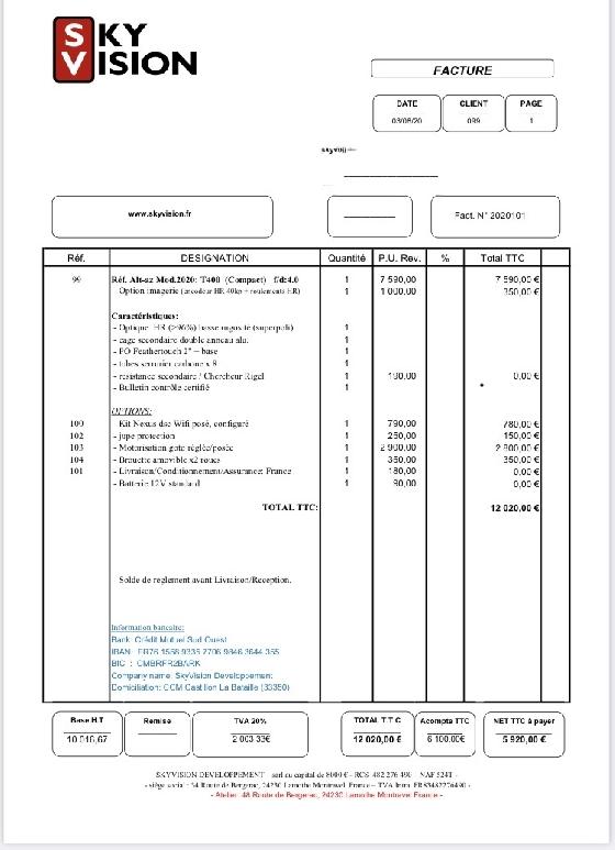 Telescope Skyvision T400 Compact Goto