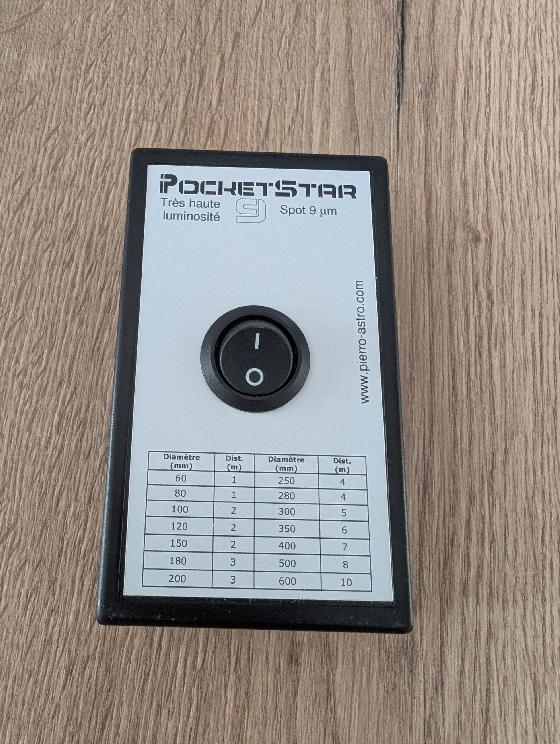 Étoile artificielle Pocketstar 9um blanc