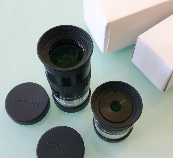 Oculaires Orion Sirius 25mm et 10mm 