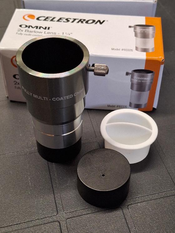 Barlow Celestron Omni 2x 1.25"