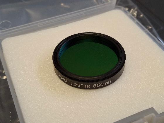 Filtre ZWO IR-pass 850nm 1.25"