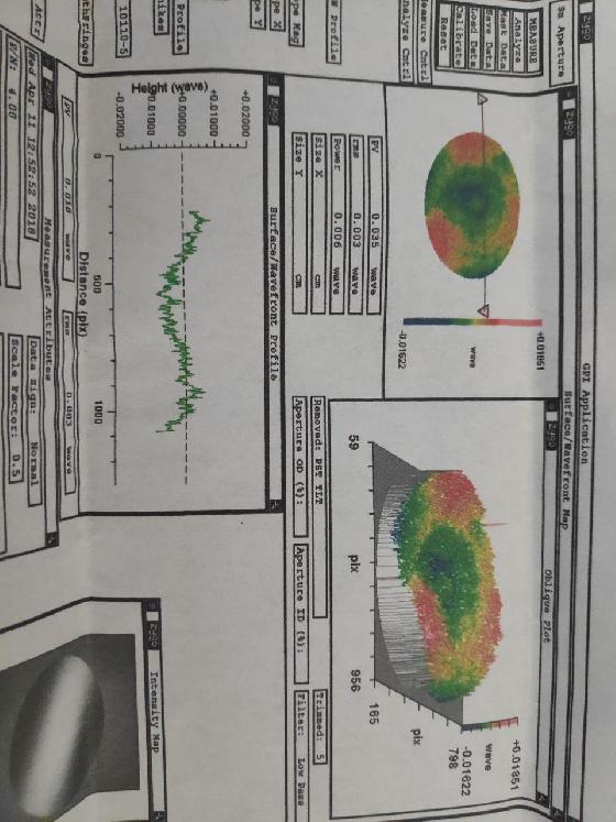 Mirroir secondaire plan 101mm PA L/30