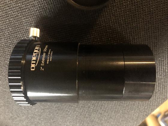 Barlow TS x2, cellule + allonge 50mm 